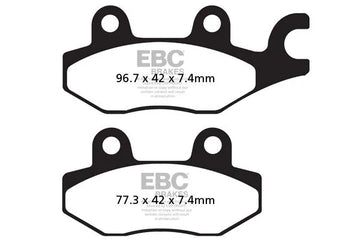 Aprilia SX 125 [EBC] – FA-HH series sintered metal brake pads