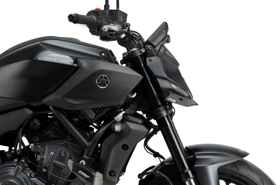 YAMAHA MT-07 Y-AMT [2025] – Spoiler avant de pare-brise à carénage nu