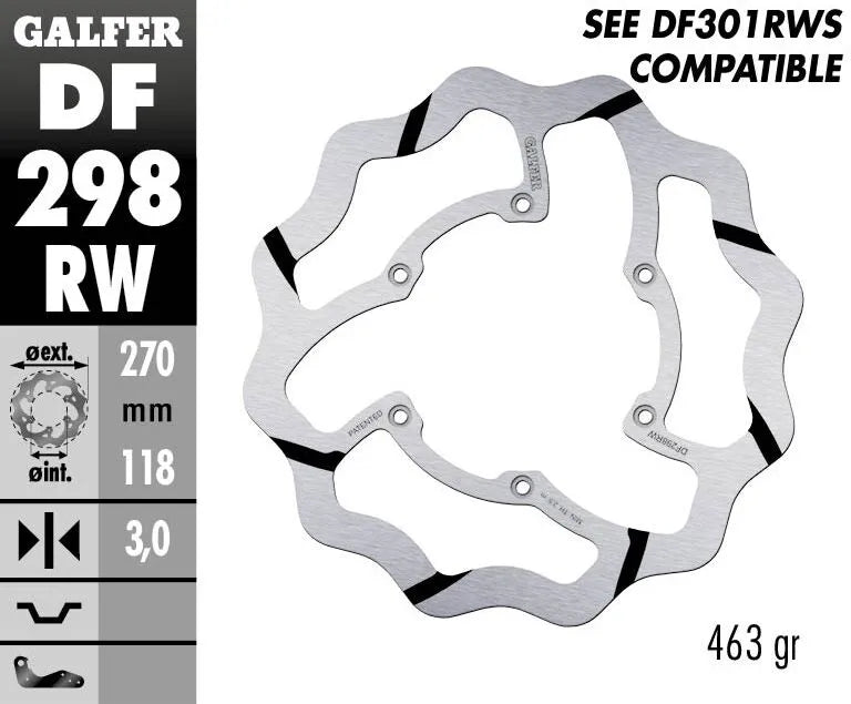 Yamaha Yz 125 [2023, 2025] - Disque de frein Wave® - photo 2