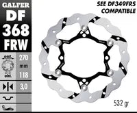 Suzuki Rm Z 250 [2021-2026, 2023-2024] - floating wave brake disc, grooved - picture 6