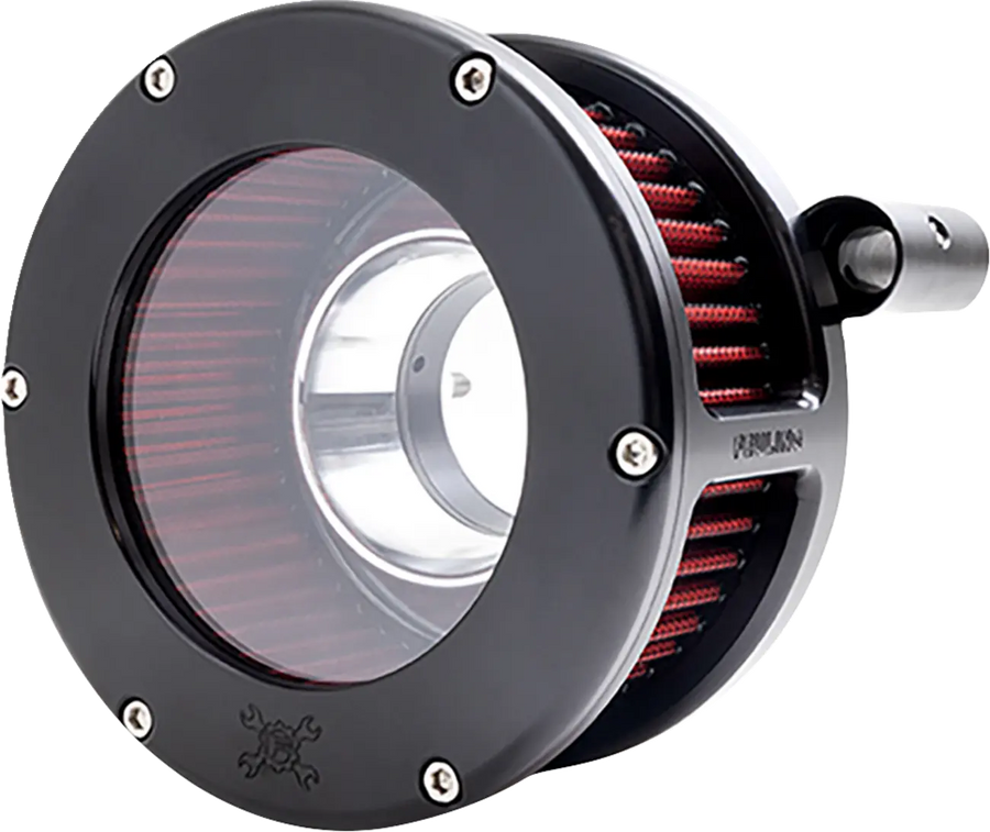 Harley-Davidson Fxds-Con 1340 Dyna Convertible [1993] - BA air filter kit - Finish: Black, Red, Clear - Image 1