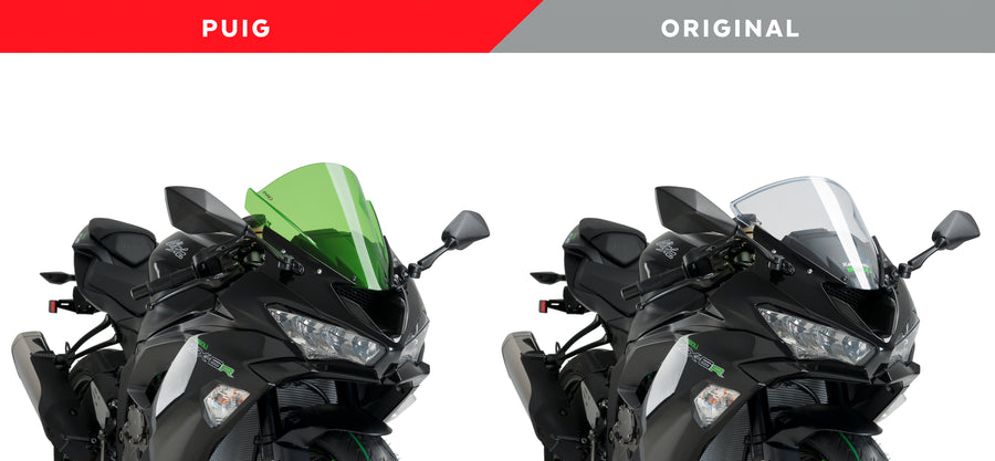 KAWASAKI ZX-6R NINJA [2018] – Z-Racing Scheibe – Transparent
