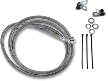 Harley Davidson FXSTS [DRAG SPECIALTIES] - Kit de conduite de frein allongé en acier inoxydable - 0