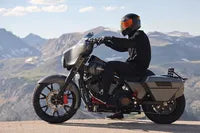 Harley-Davidson XL 1200 T Sportster Superlow [2018-2019, 2018-2020] - Disque de frein Cubiq™ - surface: noir, chrome - photo 11