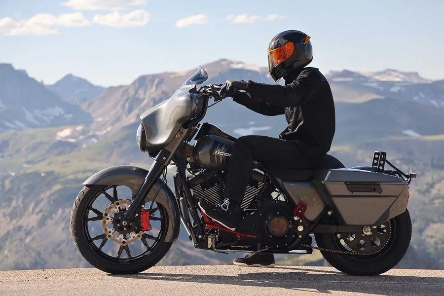 Harley-Davidson XL 1200 T Sportster Superlow [2018-2019, 2018-2020] - Disque de frein Cubiq™ - surface : noir, chrome - image 3