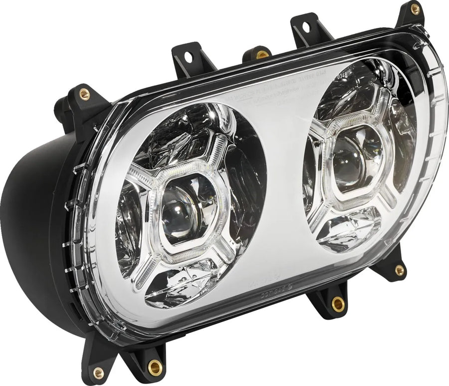 harley davidson fltruse [CUSTOM DYNAMICS] – Phare LED Double-X
