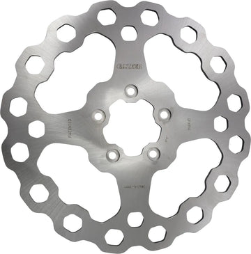 Harley-Davidson XL 883 R Roadster [2015] - Disque de frein Cubiq™ - surface : chrome - image 2