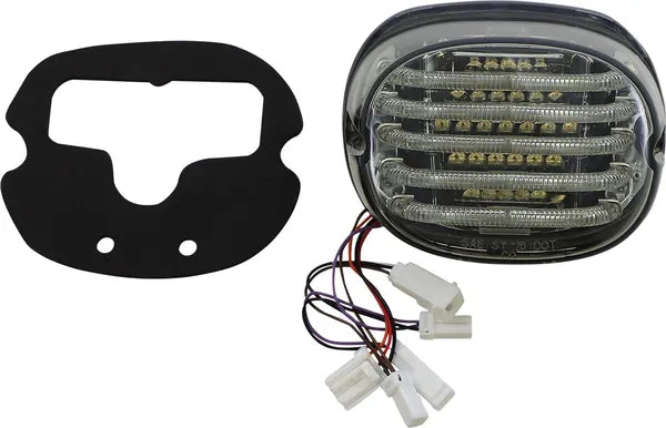 Harley Davidson Flhr [CUSTOM DYNAMICS] – ProBEAM® Integrierte flache LED-Rückleuchten mit Zusatz-Blinkern