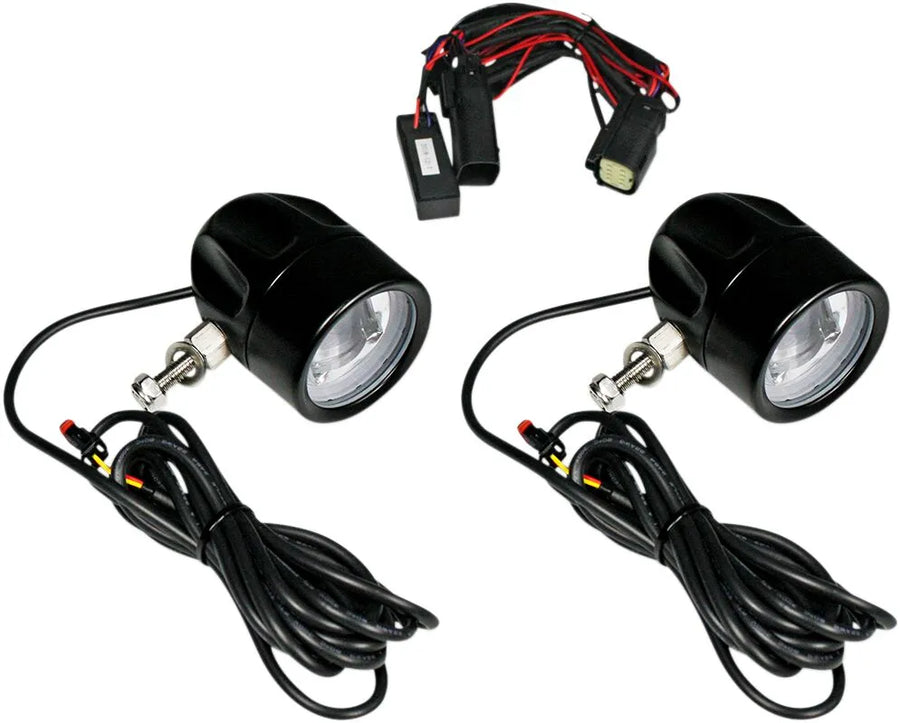harley davidson flhxse [CUSTOM DYNAMICS] – ProBEAM® LED Halo Nebelscheinwerfer