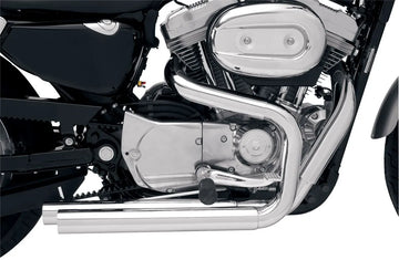 harley-davidson street [BASSANI XHAUST] - Pro-Street Systems chrome heat protection - 0