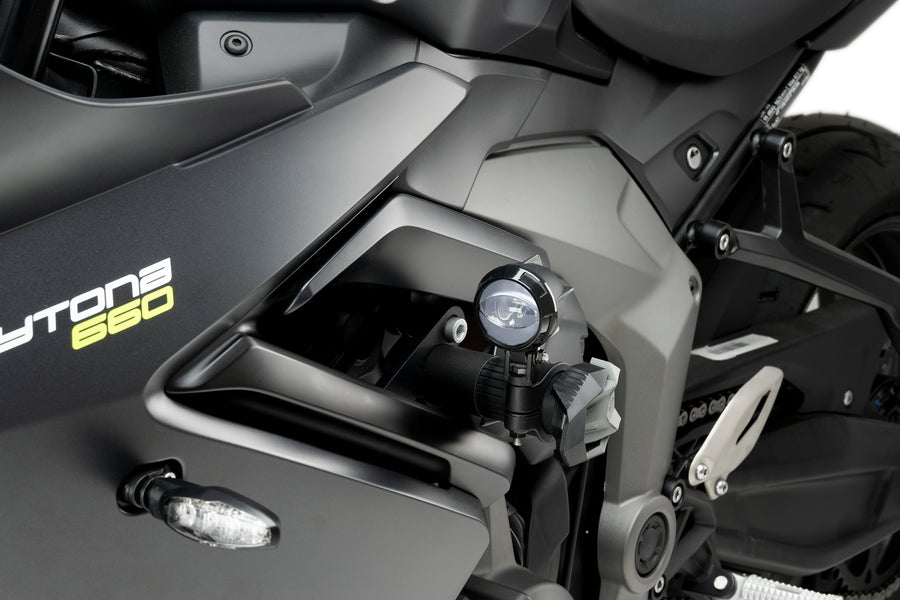 TRIUMPH DAYTONA 660 [2025] – Crash pads R19 – Noir