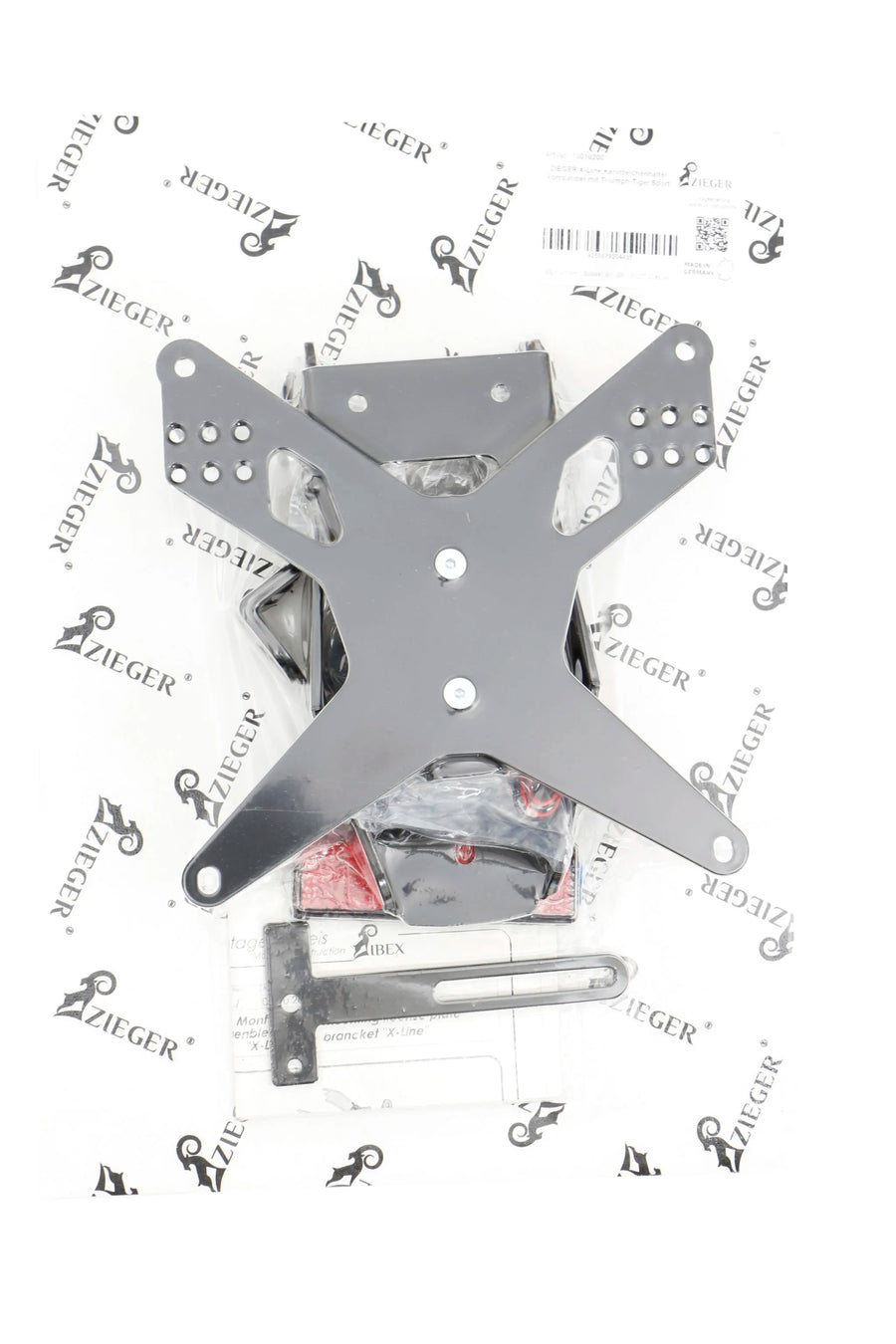 harley davidson flstf [ZIEGER] – X-Line Kennzeichenhalter Typ E