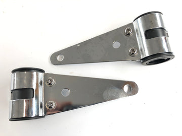 Yamaha XT 500 1U6 [1980] - Headlight bracket lamp holder chrome-plated - 0