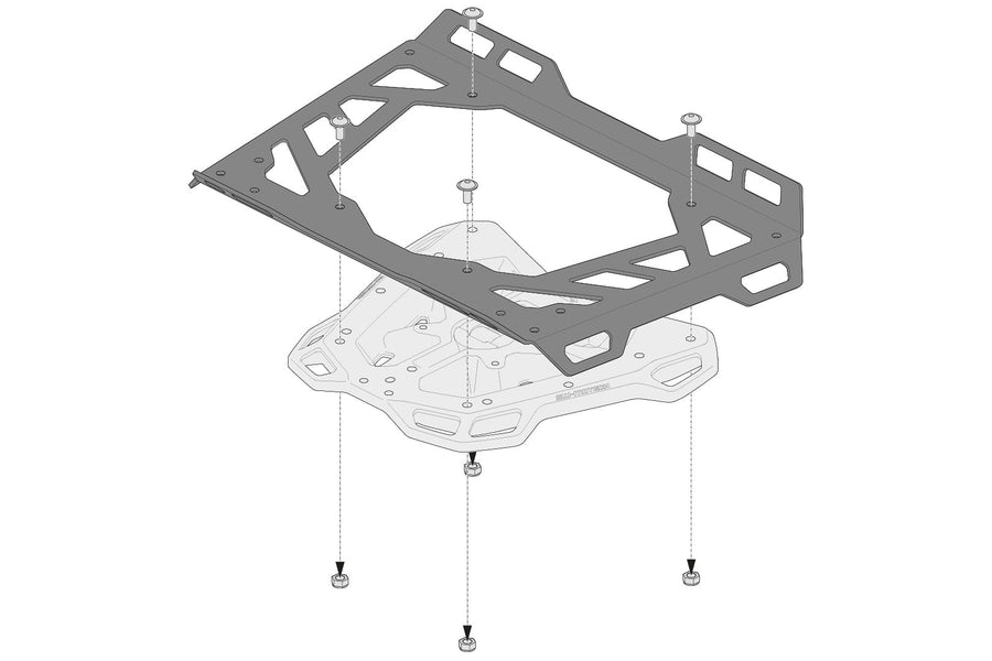 [SW-MOTECH] - Extension for ADVENTURE-RACK luggage rack – picture 3