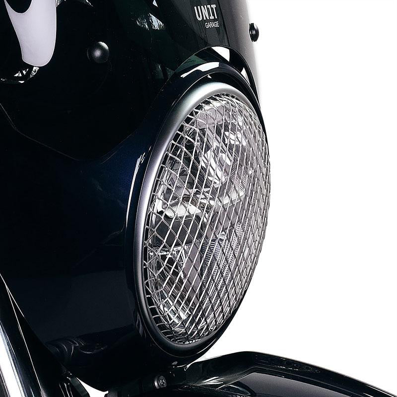 BMW R nineT 1200 Scrambler [2016-2023] - Scheinwerferabdeckung Schutzgitter Grau