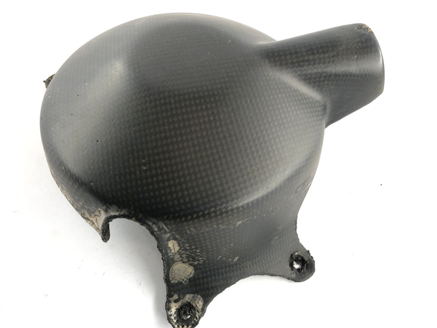 Triumph Street Triple R 675 D67LD [2008] - Carbonabdeckung Lichtmaschine