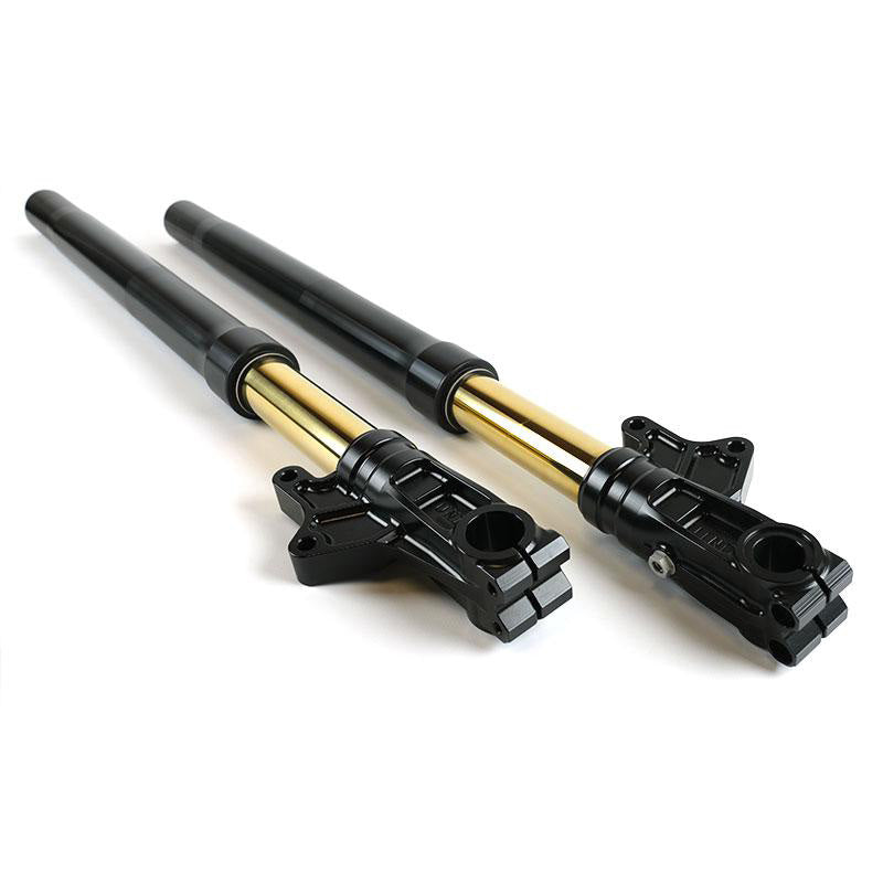 BMW R nineT 1200 Urban G/S (hoher Auspuff) [2017-2023] - Öhlins USD-Gabelsatz + Einheit Garagenplatten und -füße (Standardhöhe)