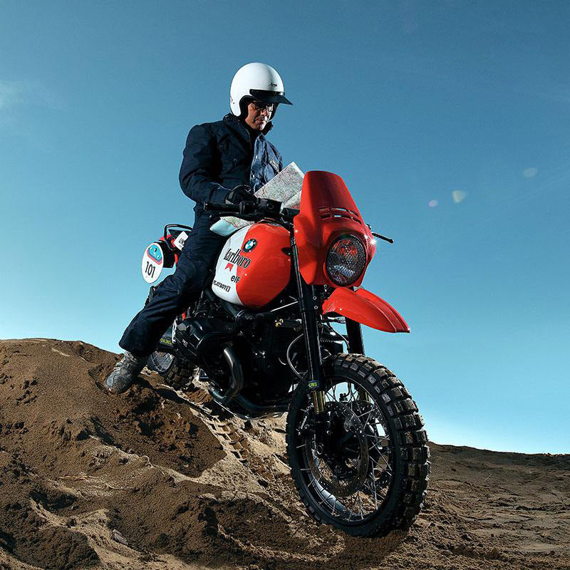 BMW R nineT 1200 Urban G/S (hoher Auspuff) [2017-2023] - PARIS DAKAR GR86 Kit mit Zubehör