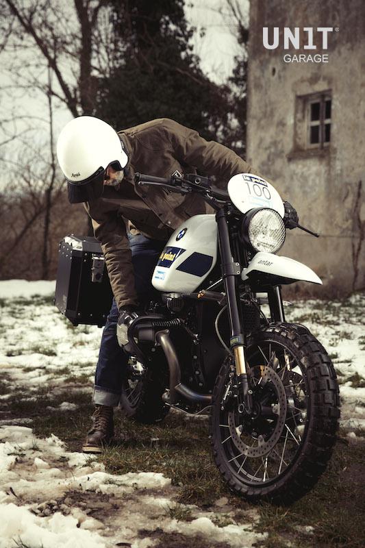 BMW R nineT 1200 Urban G/S (niedriger Auspuff) [2017-2023] - Kit NineT PARIS DAKAR HA83