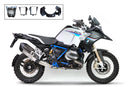 BMW R 1200 GS LC Wheel [2013-2019] - KIT DE ROUES Blanc brillant/Noir mat (2013-2016)