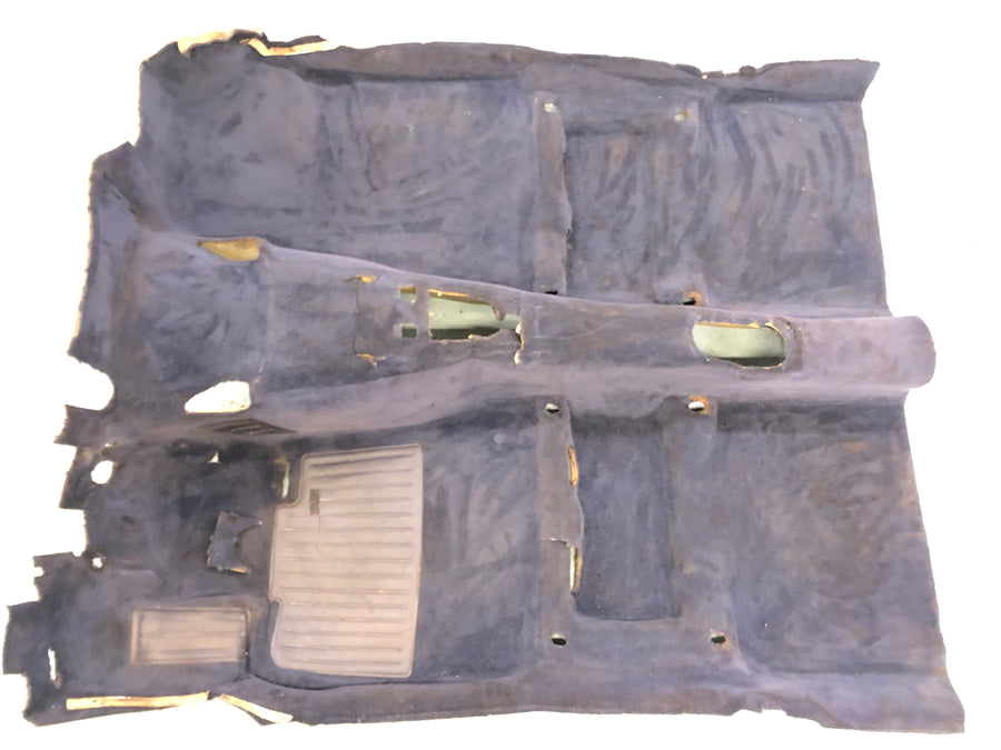 BMW M 535i E28 [1986] - Carpet interior blue