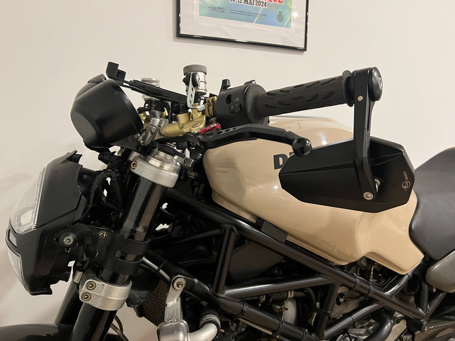 Handlebar end mirrors 2 pieces [E-mark] - Honda XL XR 600 500 250 350 650 VLR RM