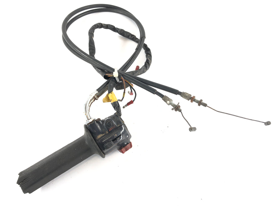 Honda CB 550 F [Super Sport] - Handlebar fitting right with throttle grip