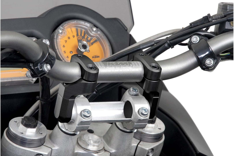 BMW G 650 Xchallenge [2008-2009] - Variable Lenkerverlegung für Ø 28 mm Lenker, schwarz – Bild 5
