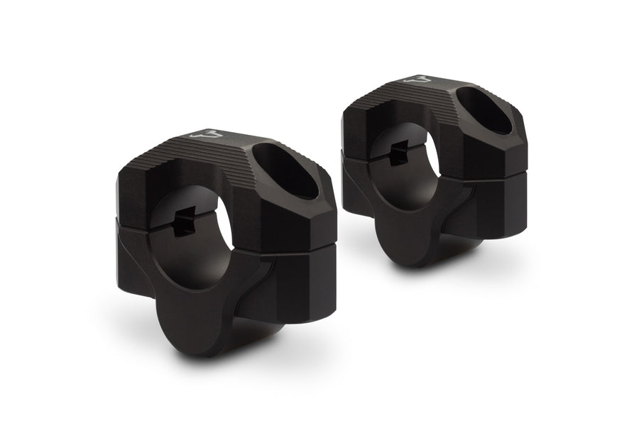 KTM 990 Adventure [2012-2013] - rehausseurs de guidon pour guidon Ø 28 mm, 30 mm, noirs – photo 1