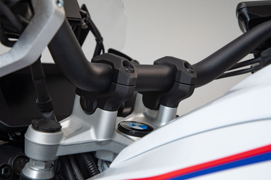 BMW R 1200 GS [2019] - guidon déplacé de 32 mm vers le haut et de 25 mm vers l'arrière, noir - photo 1