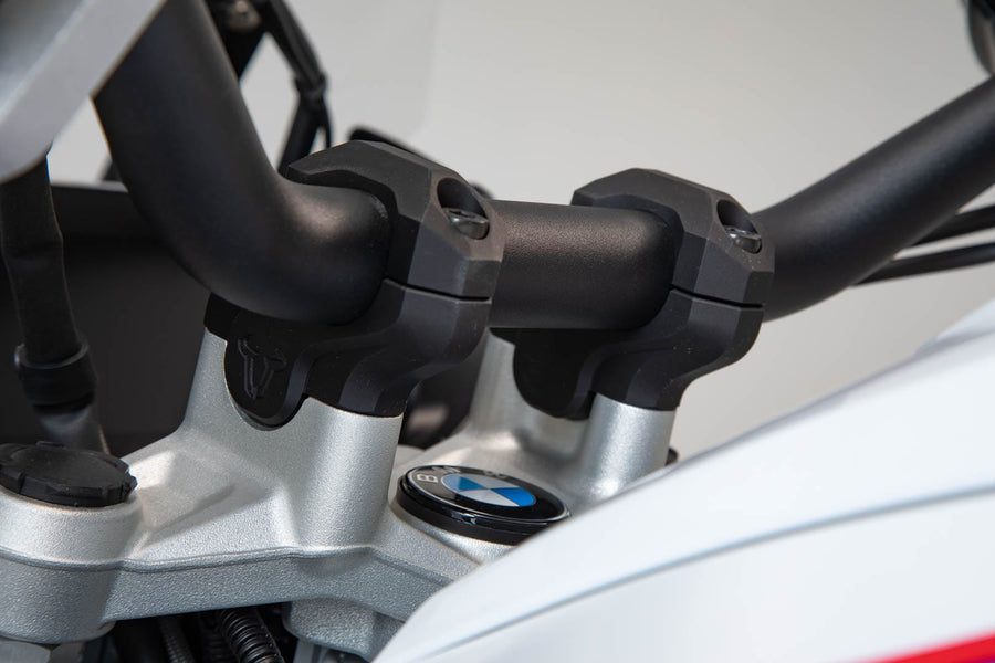 BMW R 1200 GS [2019] - guidon déplacé de 32 mm vers le haut et de 25 mm vers l'arrière, noir - photo 2