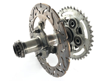 Ducati Multistrada 1000 DS [2004] - Rear axle with sprocket and brake disc - 0