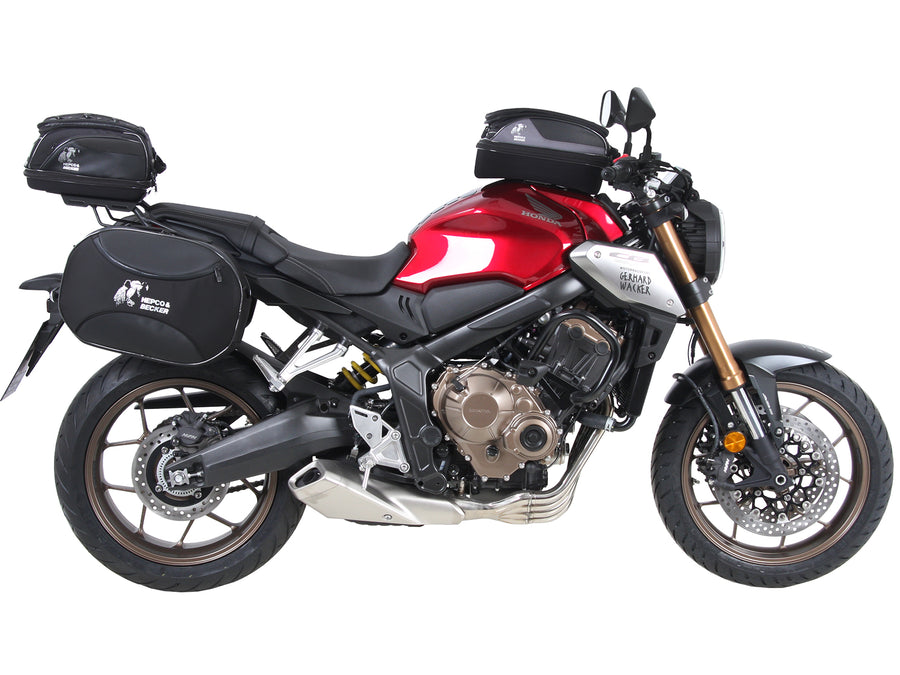 Porte-bagages arrière Hepco & Becker Smartrack pour Honda CB 650 R (2019-2020) - inclus dans l'ensemble complet