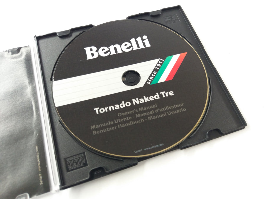 Benelli TNT 1130 Sport [2002] - Manuel d'utilisation sur CD