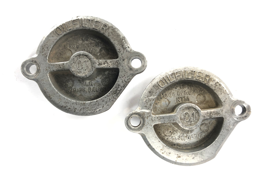 KTM 520 EXC [2001] - Ölfilterdeckel Set