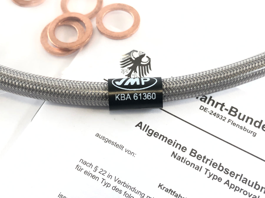 Suzuki GSX-R 1100 GV73B [1991] - Brake line steel braided rear as new