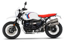 BMW R nineT 1200 Urban G/S (échappement bas) [2017-2023] - Kit garde-boue arrière avec plaque d'immatriculation