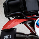 BMW R nineT 1200 Urban G/S (échappement bas) [2017-2023] - Kit garde-boue arrière avec plaque d'immatriculation