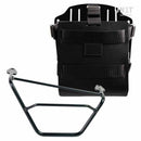 Vélo BMW R 1200 GS LC [2013-2019] - porte-sac en aluminium avec façade en cuir réglable, attache rapide et cadre droit