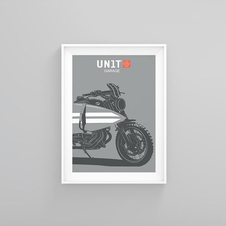 BMW R nineT 1200 Scrambler [2016-2023] - Poster E