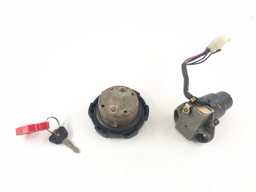 Yamaha DT 125 4BL [1999] - Lock set ignition lock tank lock