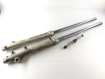 Suzuki DR 600 SN41A [1986] - Fourche Fourche télescopique avec axe