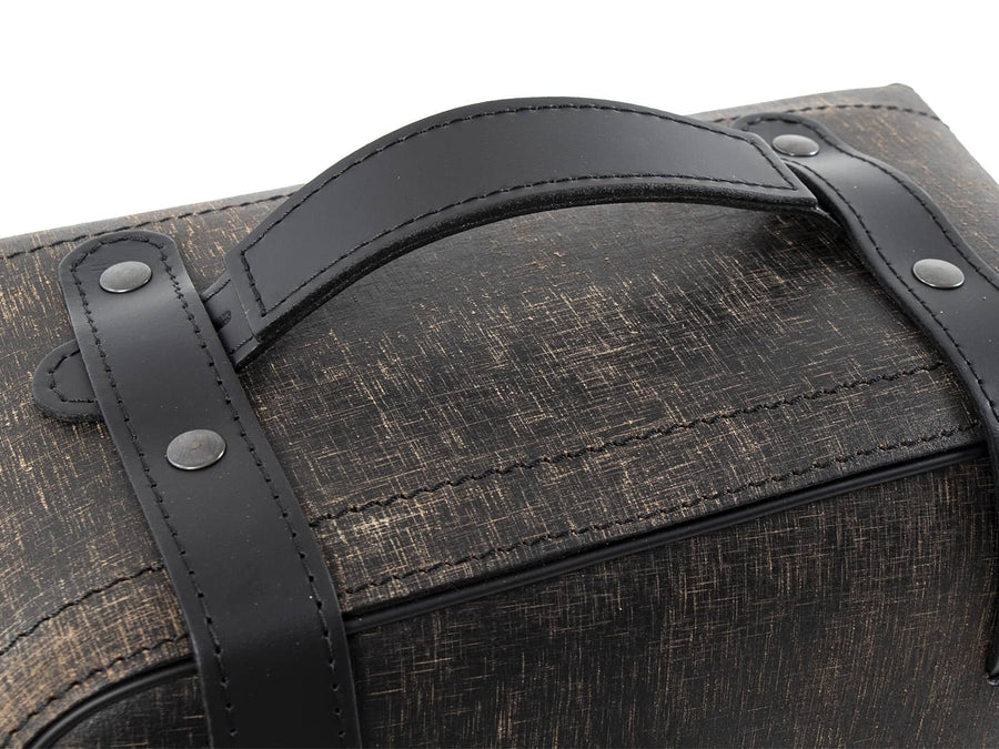 Motorradtasche [Hepco & Becker] - Rugged Seitentasche links braun C-Bow – C-Bow
