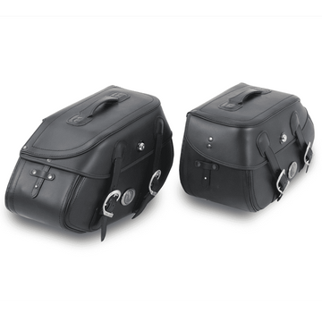 Sacoche moto [Hepco & Becker] - sacoches Buffalo noir - support de sacoche tube