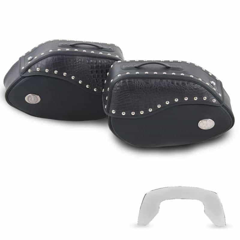 Motorcycle bag [Hepco & Becker] - Ivory black side pockets C-Bow – C-Bow