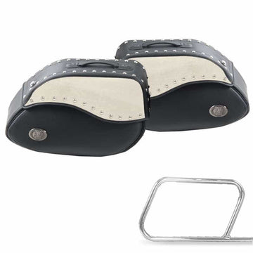 Sacoche moto [Hepco & Becker] - sacoches Ivoire - support de sacoche tube