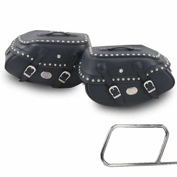 Sacoche moto [Hepco & Becker] - sacoches Buffalo Custom - support de sacoche tube