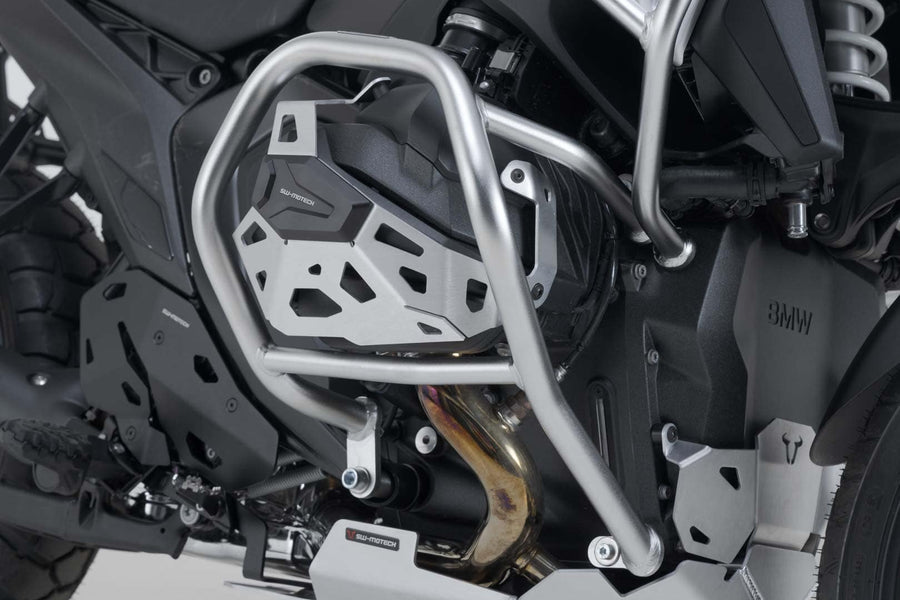 BMW R 1300 GS [2023-2026] - Crash bar en acier inoxydable, argent et électropoli - Image 1
