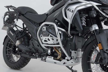 BMW R 1300 GS [2023-2026] - Crash bar en acier inoxydable, argent et électropoli - photo 2