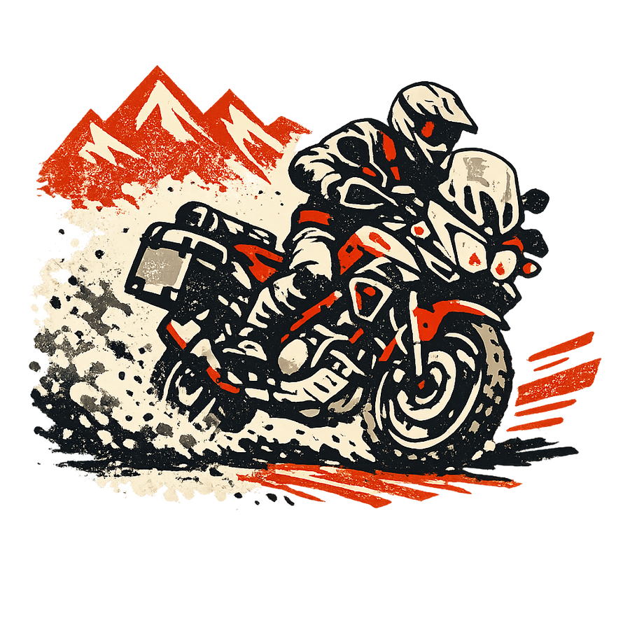 Suzuki dl 800 [T-Shirt] - Retro Rally - Back Print